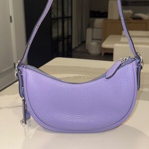 Coach lilac Luna purse